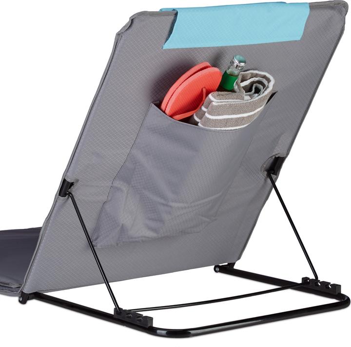 Image du produit Relaxdays Matelas de plage avec parasol (170 cm)