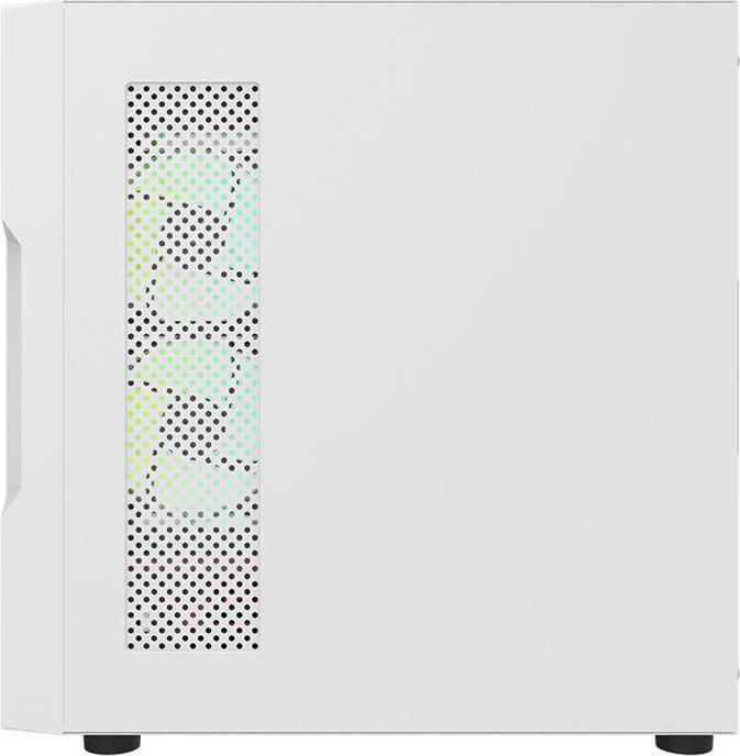 Actual product image Darkflash Tech DK431 computer case + 4 fans (white) (mATX, ATX, E-ATX)