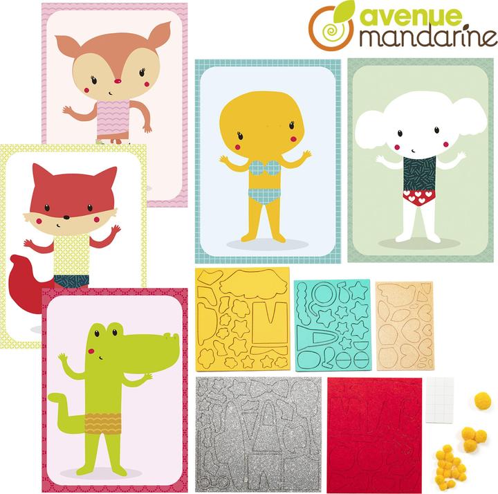 Immagine prodotto Avenue Mandarine Set creativo, adesivi
