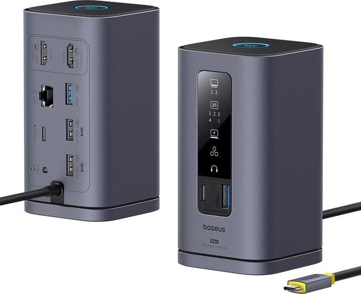 Productafbeelding Baseus Spacemate 10-in-1 docking station (MAC) (USB-C, 10 Havens)