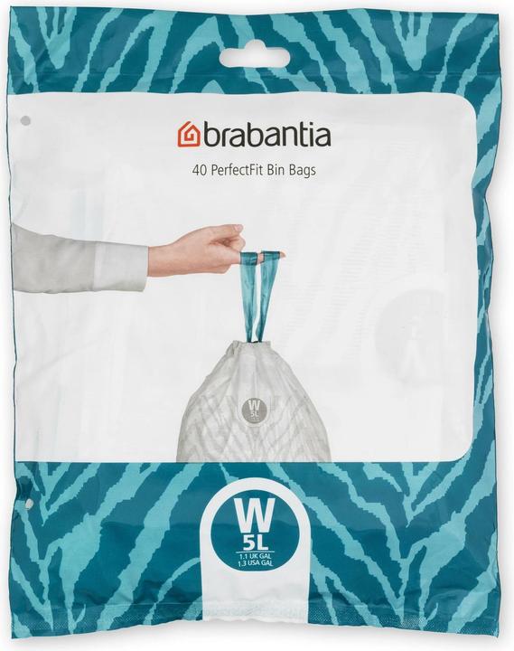 Brabantia PerfectFit Bags (40 x, 5 l)