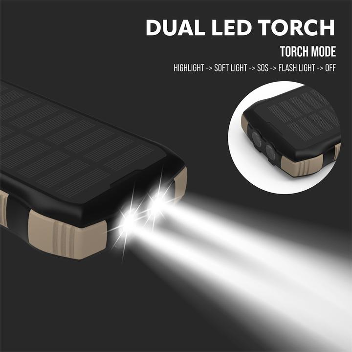Produktbild Vinnic Solar Powerbank (20000 mAh, 20 W, 74 Wh)