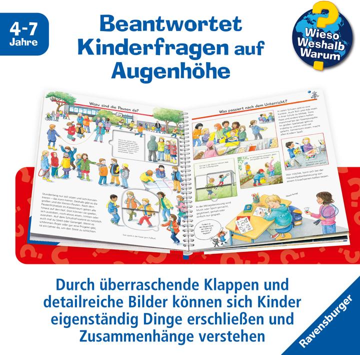 Actual product image Ravensburger Wieso? Weshalb? Warum?, Band 14: Ich komme in die Schule (German, Doris Rübel, 2025)