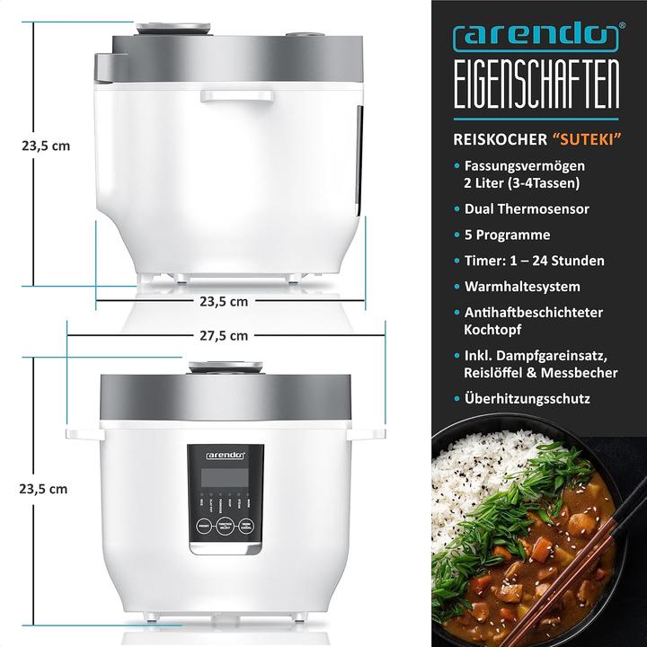 Actual product image Arendo Multikocher