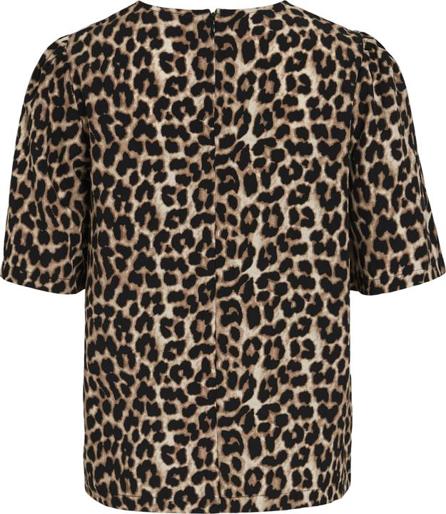 Actual product image Vila VILIOPANA Leoprint Oberteil mit kurzen Ärmeln (40)