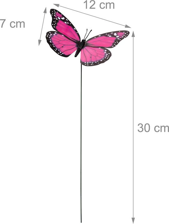 Image du produit Relaxdays Gartendeko Schmetterling