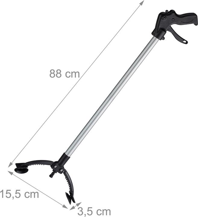 Immagine prodotto Relaxdays Pinza raccogli oggetti braccio prensile (35 mm)