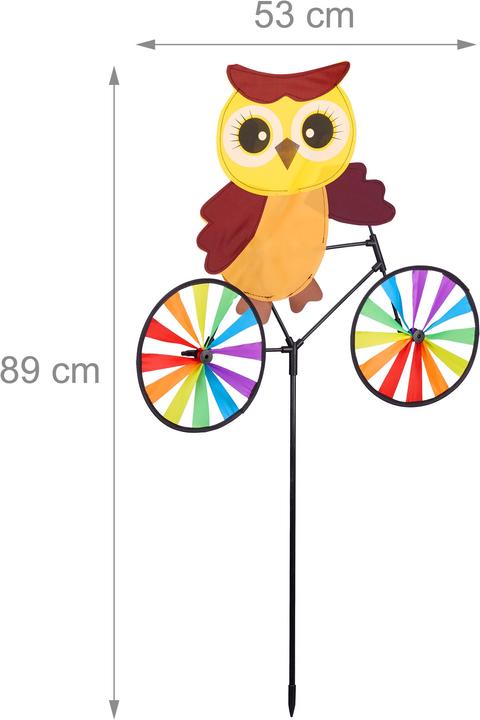 Actual product image Relaxdays Pinwheel Animals, Funny Design