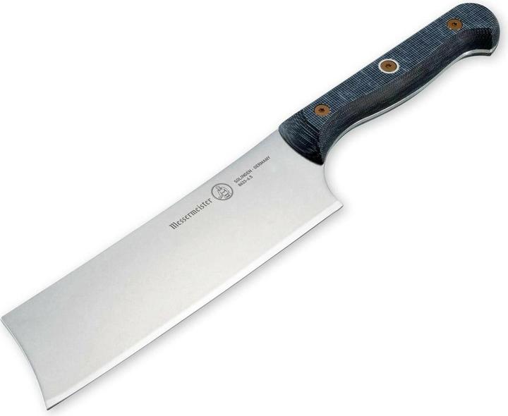 Immagine prodotto Messermeister Coltello da cucina Custom 16,5 cm, grigio/nero (16.50 cm)