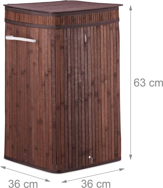 Image du produit Relaxdays Corbeille à linge pliable (70 l)