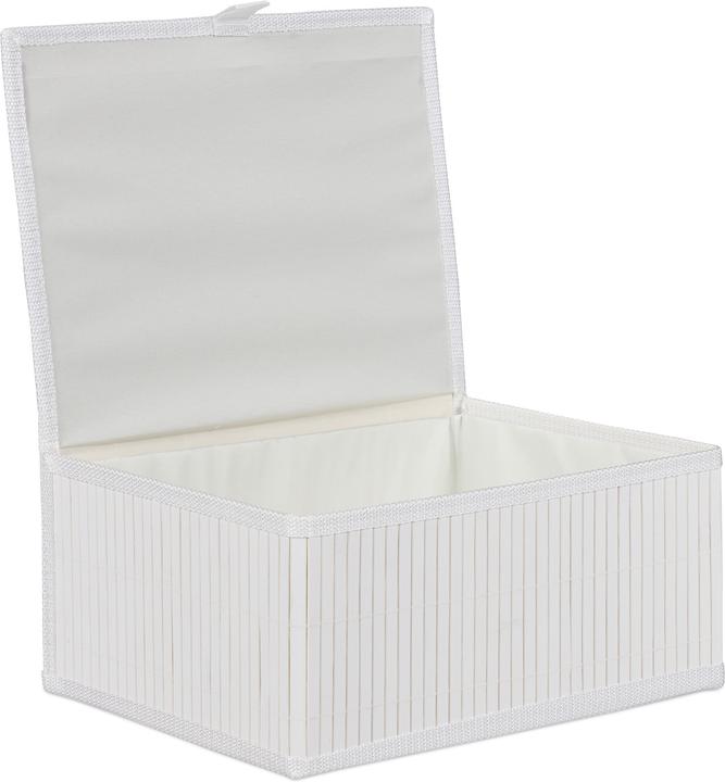 Produktbild Relaxdays Aufbewahrungskorb (3 x, 33 x 25.5 x 15 cm, 25 x 19 x 13 cm)
