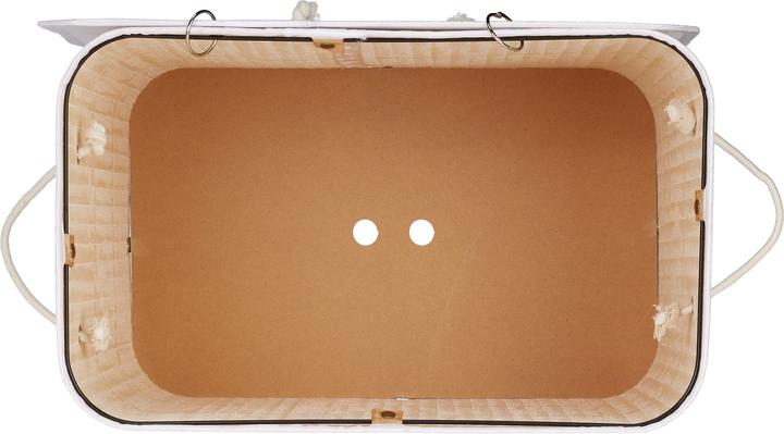 Image du produit Relaxdays Panier à linge, 2 compartiments (95 l)