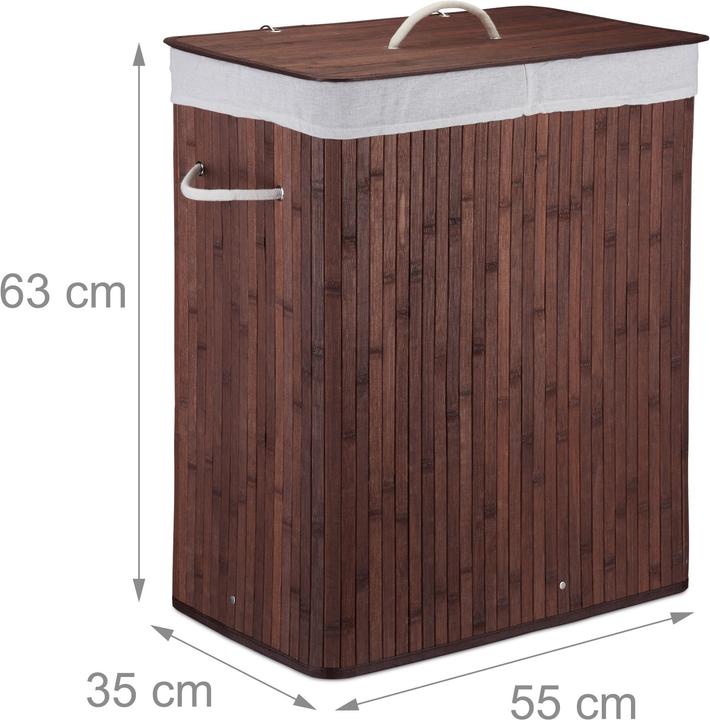 Produktbild Relaxdays Wäschekorb (95 l)
