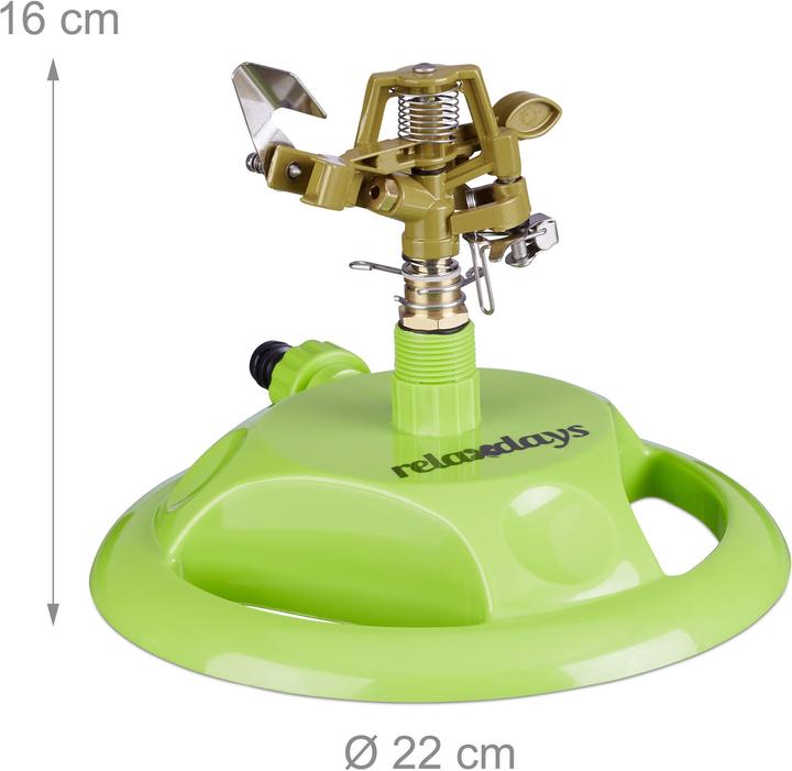 Image du produit Relaxdays Arur circulaire impulsion (Arroseur circulaire)