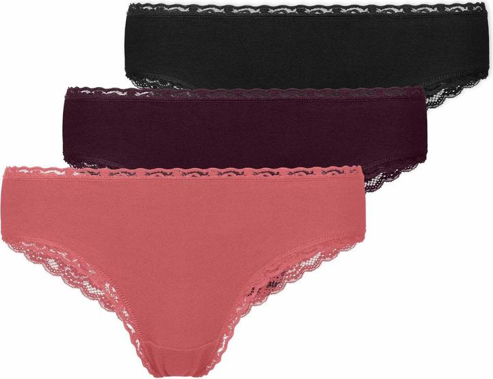 Image du produit Snocks Brazilian Slips mit Spitze (XS, Lot de 3)