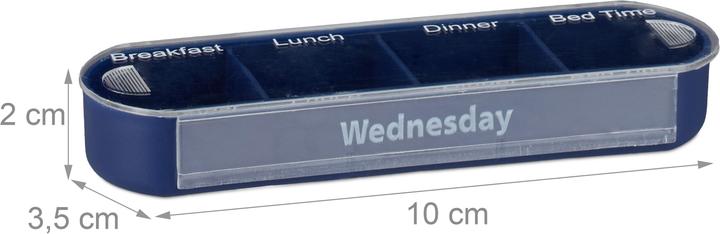 Produktbild Relaxdays Pillendose
