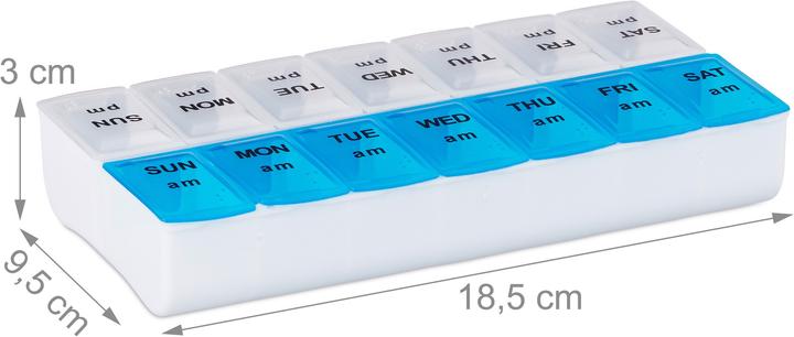Produktbild Relaxdays Tablettenbox