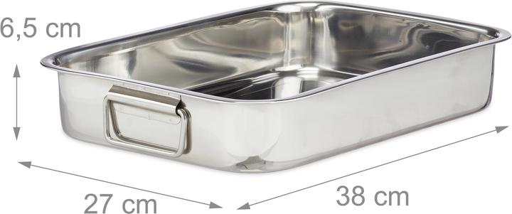 Actual product image Relaxdays Roasting Pan