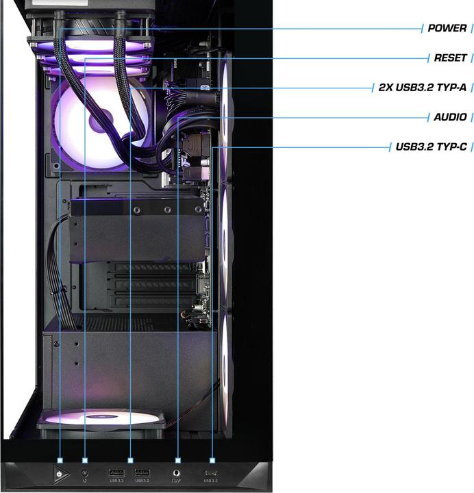Produktbild Kiebel Invader 14 (i9-14900KF, 32 GB, 2000 GB, GeForce RTX 4090)