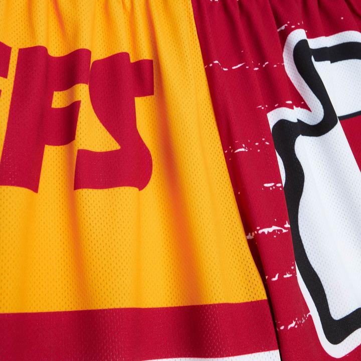 Actual product image Mitchell & Ness M&N Kansas City Chiefs JUMBOTRON 3.0 Basketball Shorts (L)