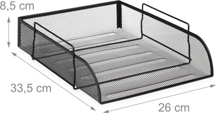 Actual product image Relaxdays Stackable Document Tray (A4)