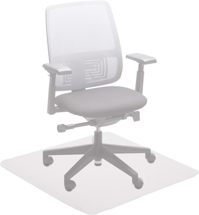 Actual product image Relaxdays Office Chair Floor Mat in 3 Sizes (90 x 90 x 0.2 cm)