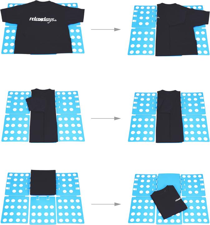 Actual product image Relaxdays Laundry folder