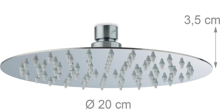 Image du produit Relaxdays Pomme de douche douche de pluie
