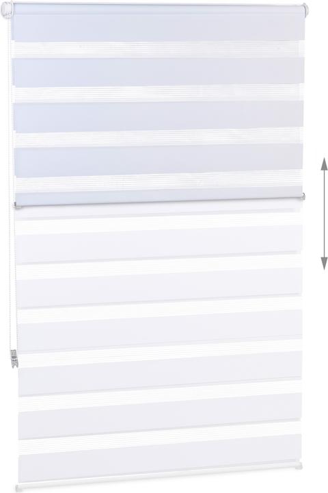 Actual product image Relaxdays Double roller blind Klemmfix (90 x 6.5 x 156 cm)