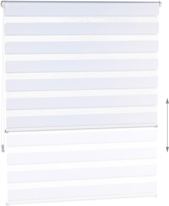 Image du produit Relaxdays Store enrouleur double face klemmfix (110 x 6,5 x 156 cm)