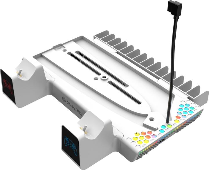 Image du produit Oniverse Nexus 5 Multifunctionele Standaard (PS5/ PS5 Slim) Wit (ONICSMLT-PS5-WHT) (PS5)