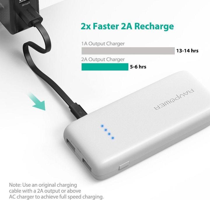 Produktbild RAVPower Rp-Pb060 (6700 mAh, 24.70 Wh)