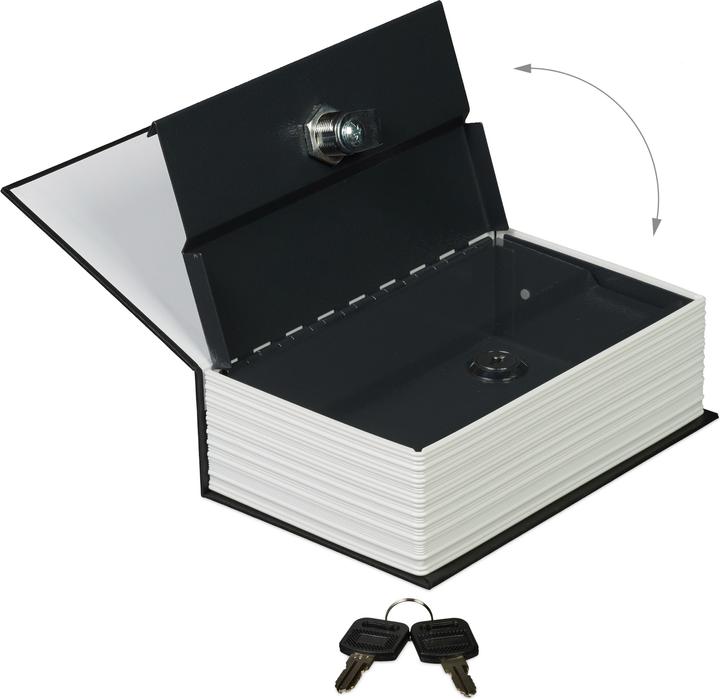 Actual product image Relaxdays Book safe