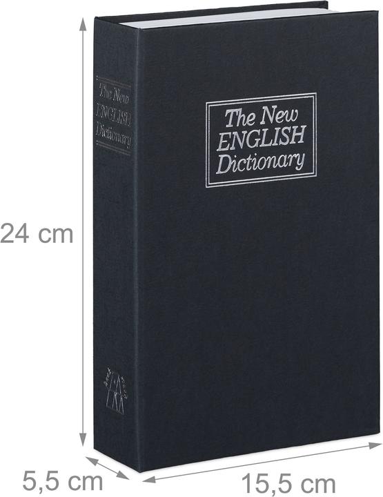 Actual product image Relaxdays Book safe dictionary