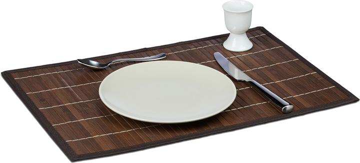 Image du produit Relaxdays Set de table 6pcs. (6 pcs, 45 x 30 x 0.3 cm)
