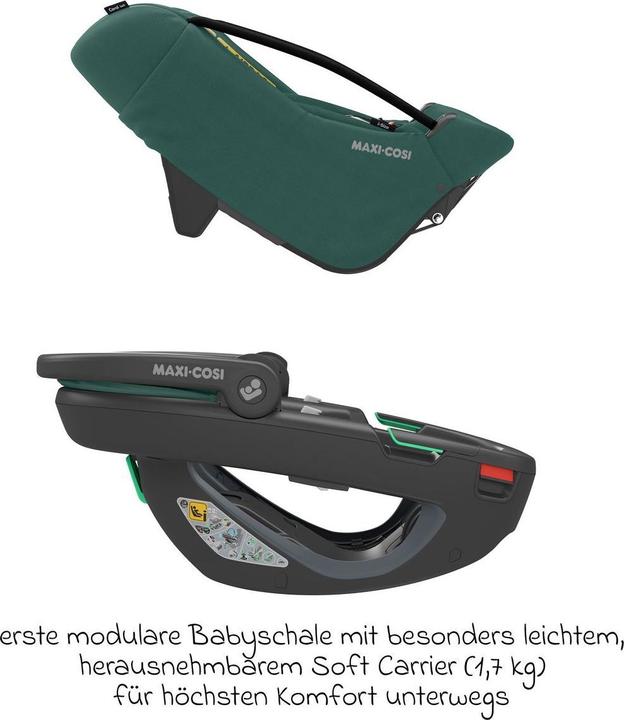 Image du produit Maxi-Cosi Conçu pour une plus grande proximité entre les parents et l'enfant (Coque auto, Norme ECE R129/i-Size)