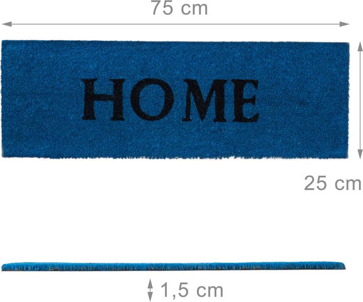 Actual product image Relaxdays Doormat (75 x 25 x 1.5 cm)