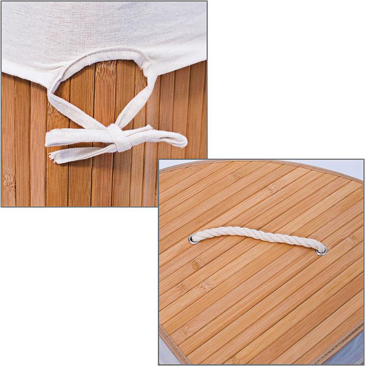Actual product image Relaxdays Corner Hamper (60 l)