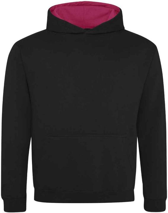 Pitch-black, Bright pink