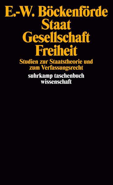 Actual product image Staat, Gesellschaft, Freiheit (German, Ernst-Wolfgang Böckenförde, 1976)