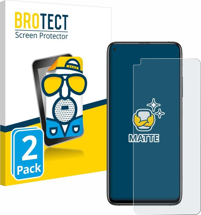 Actual product image BROTECT Anti-glare screen protector matt (2 Piece, Xiaomi Mi 10T Pro 5G)