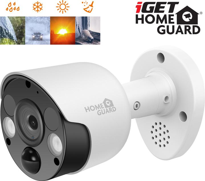 Image du produit iGet HOMEGUARD Bullet IP security camera Indoor & outdoor pixels Ceiling/wall (3840 x 2160 pixels)