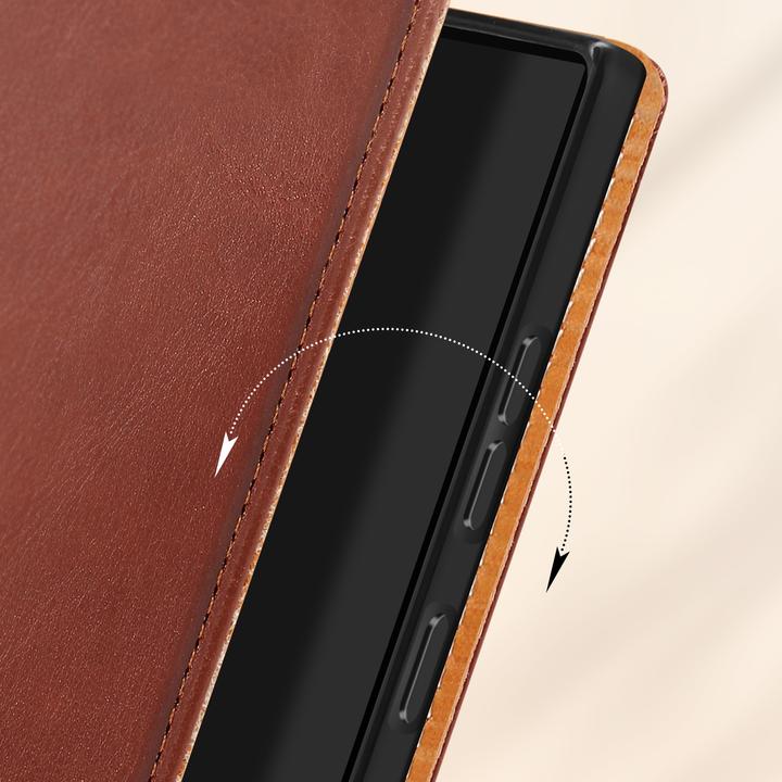 Produktbild Avizar PrestigeLeather Cover Series (Samsung Galaxy S24 Ultra)