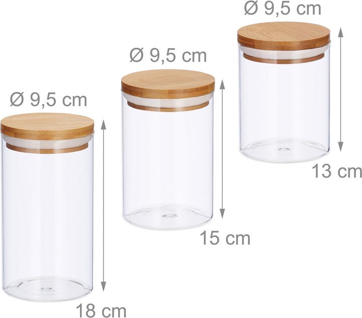 Produktbild Relaxdays Vorratsdosen (1 l)