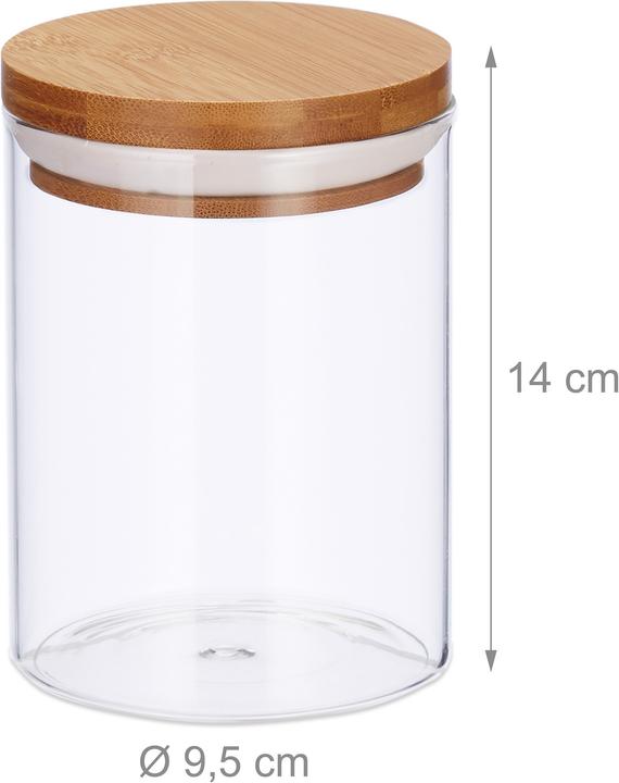 Produktbild Relaxdays Vorratsdosen (0.60 l)