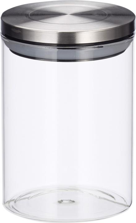 Actual product image Relaxdays Glass Jar Set of 3, 600 ml (0.60 l)