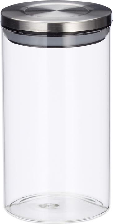 Actual product image Relaxdays Storage Jar Set of 3, 1 L (1 l)