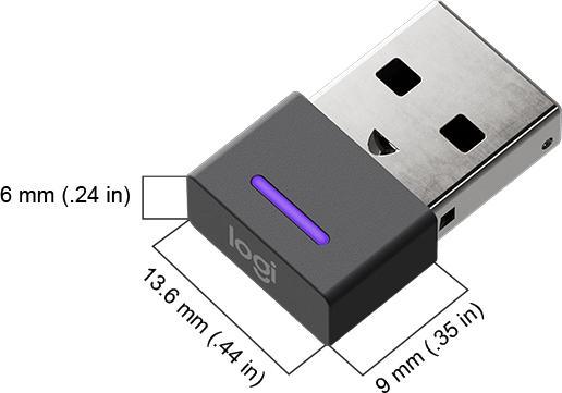 Produktbild Logitech Zone Wireless Bluetooth Dongle