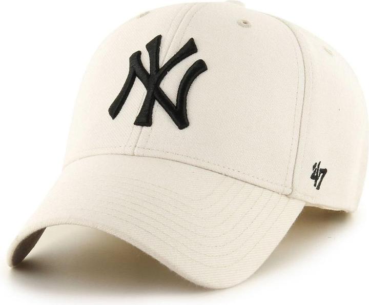 47 Brand Snapback Cap - MLB New York Yankees Natural (One Size)