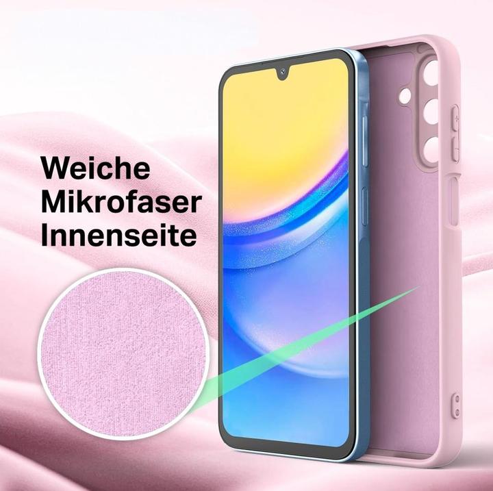 Produktbild Screenguard Samsung Galaxy A15 5G Liquid Silicone Case Hülle (Samsung Galaxy A15 5G)